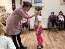 Návštěva předškoláků v knihovně