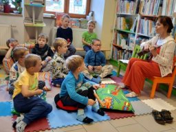 Předškoláci v knihovně