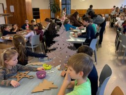 Vánoční tvoření v ZŠ