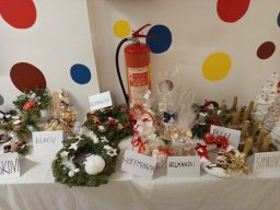 Poděkování za výrobky