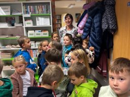 Návštěva městské knihovny