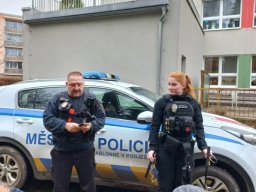 Dopoledne s Městskou policií