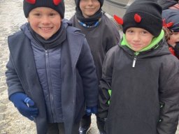 Vystoupení na vánočním jarmarku