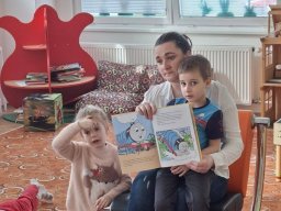 Celé Česko čte dětem p. Vejskrabová