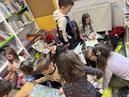 Předškoláci v knihovně