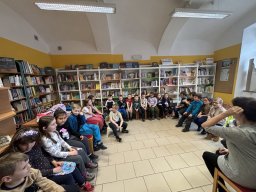 Předškoláci v knihovně