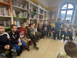 Předškoláci v knihovně