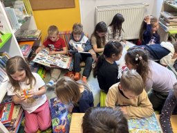 Předškoláci v knihovně