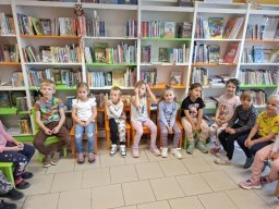 Návštěva předškoláků v knihovně