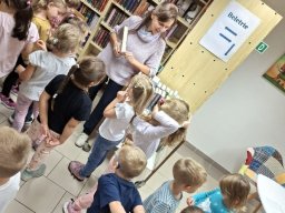 Návštěva předškoláků v knihovně